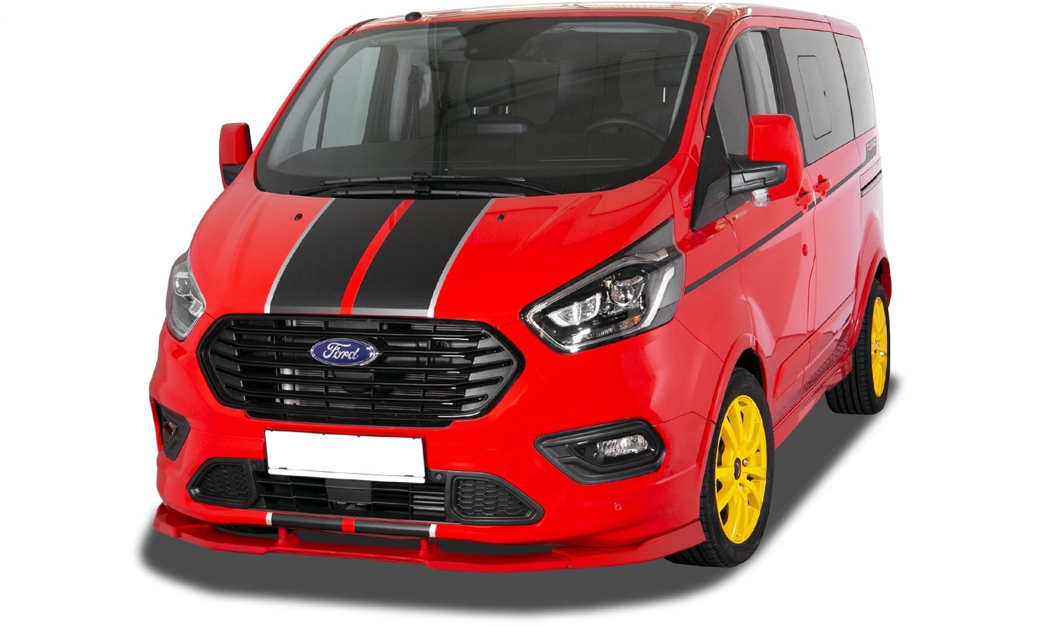 Ford Transit Custom Facelift front lip